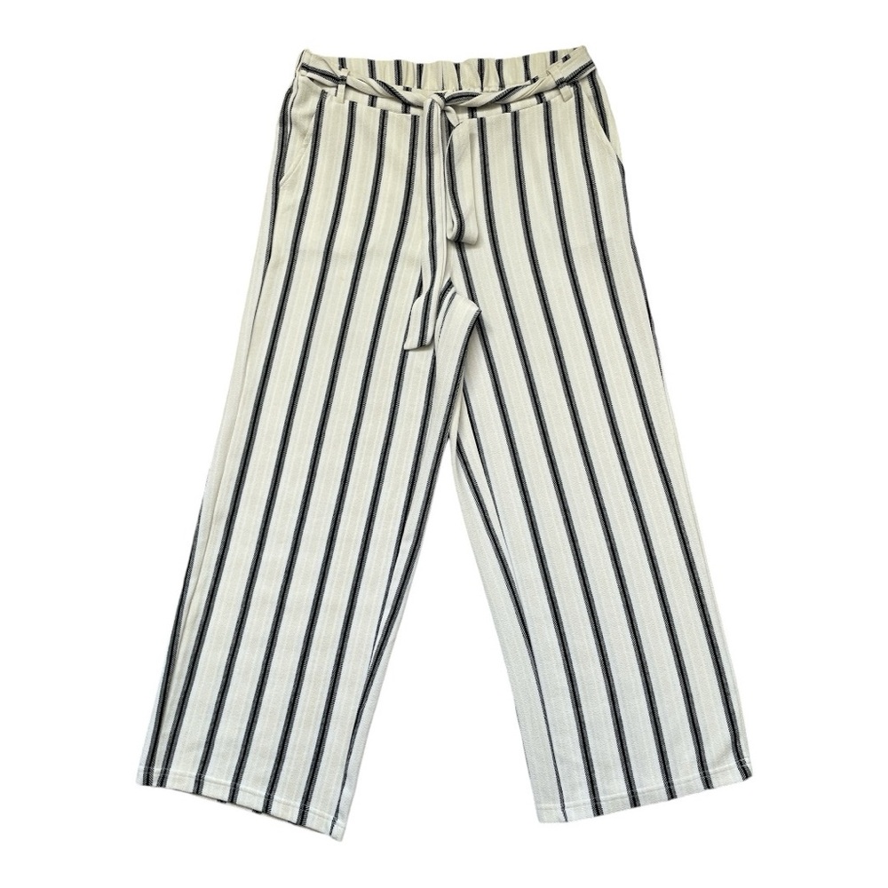 • Full Circle Trends Striped Wide-Leg Pants